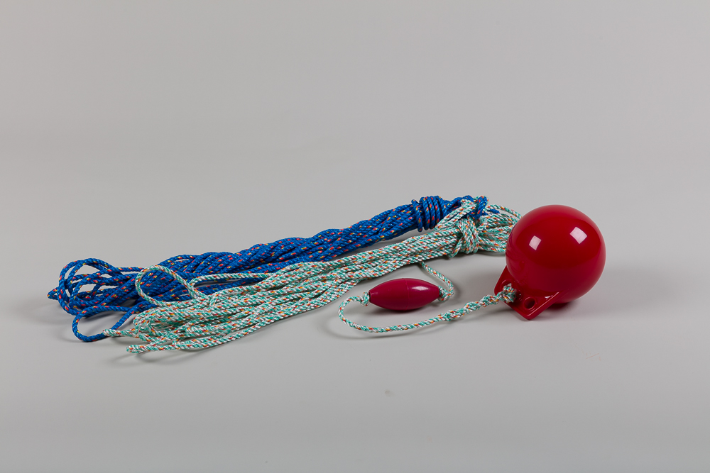 Complete Rope & Bouy Product, Red
