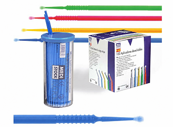 Micro applicator Fine Blue 400 stk