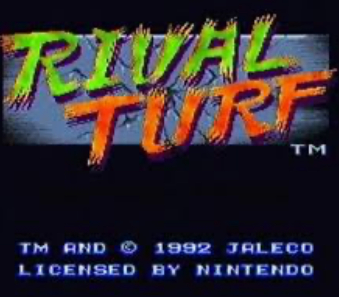 Rival Turf - SNES - 2