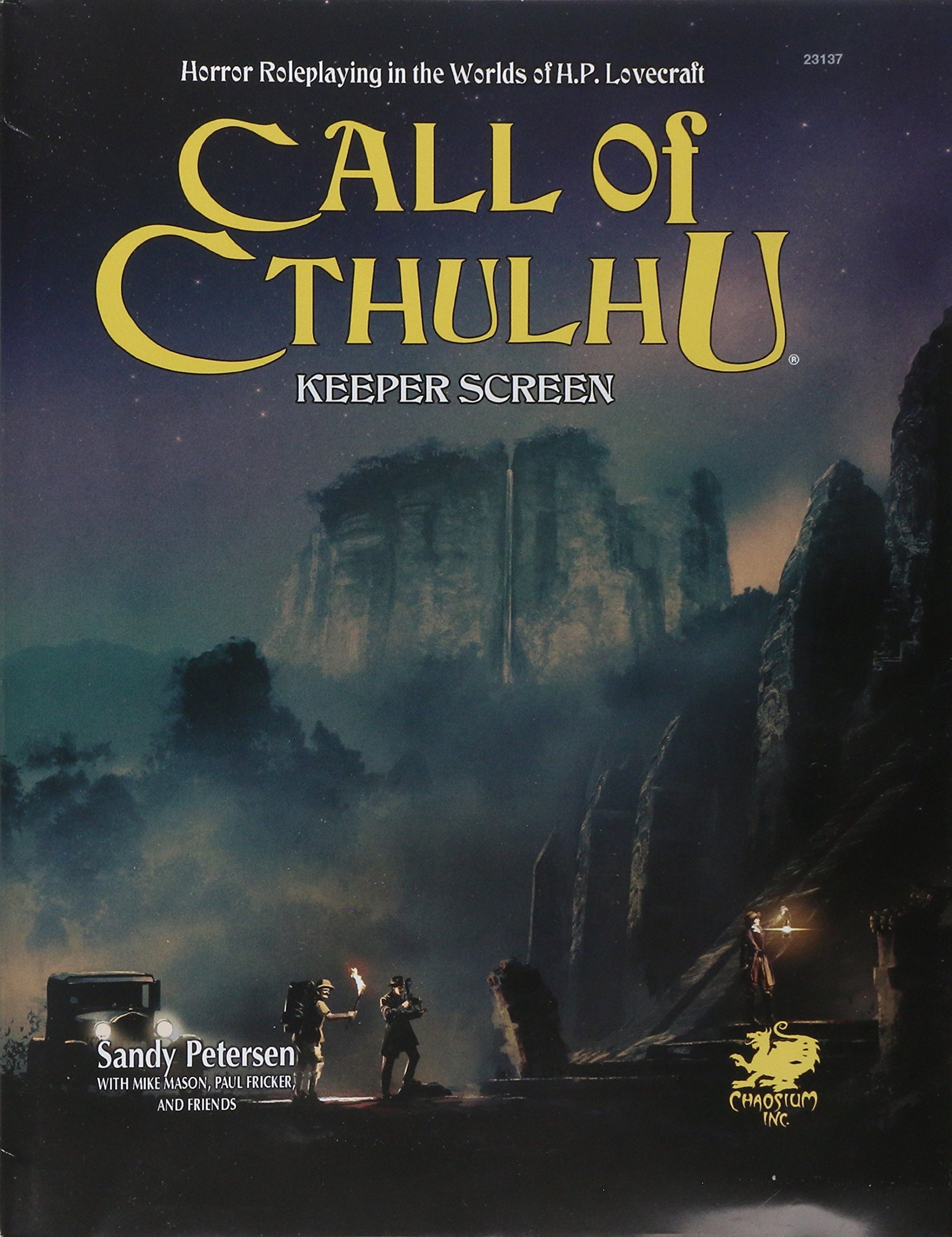 Call of Cthulhu RPG - Keeper Screen Pack + PDF