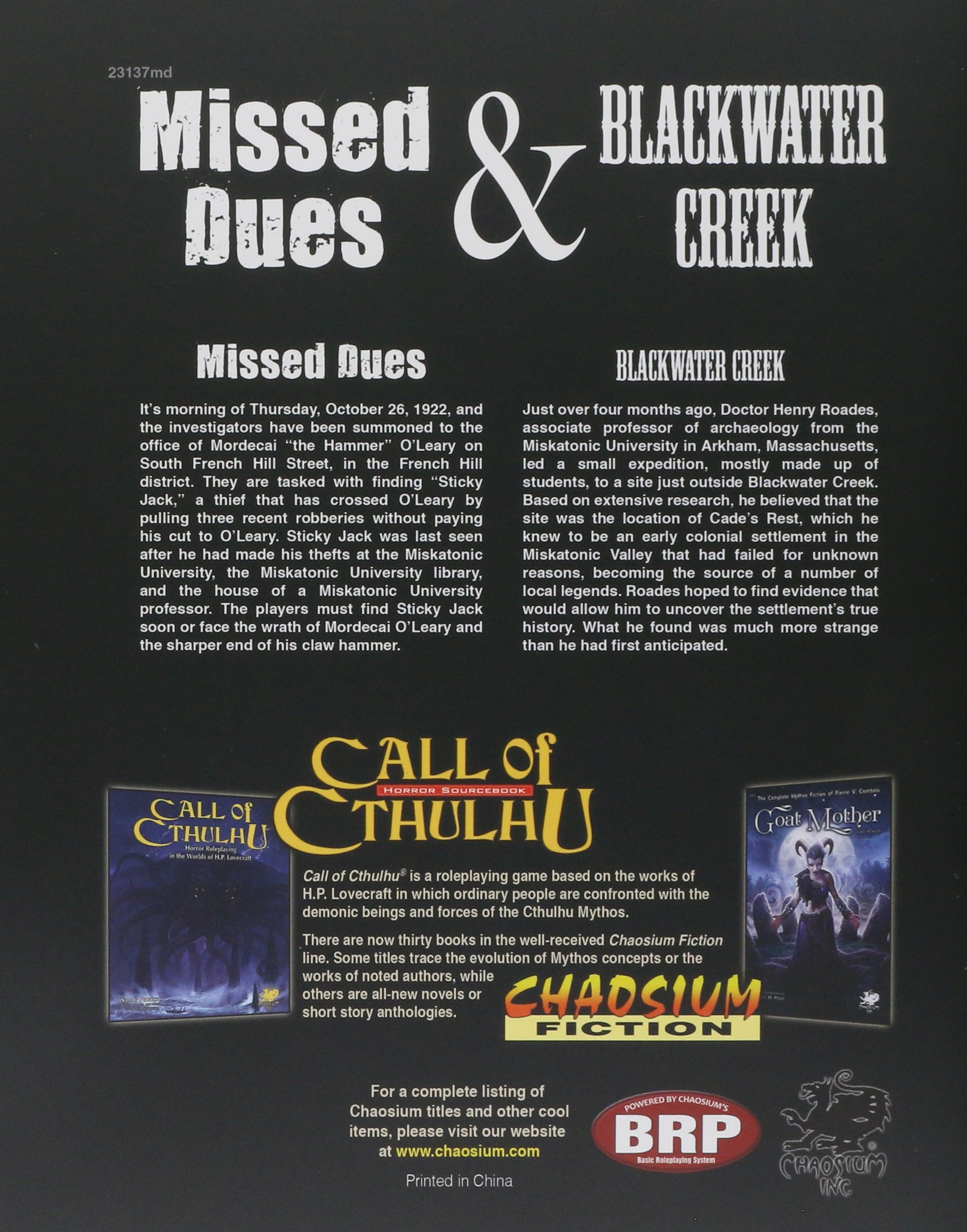 Call of Cthulhu RPG - Keeper Screen Pack + PDF - 4
