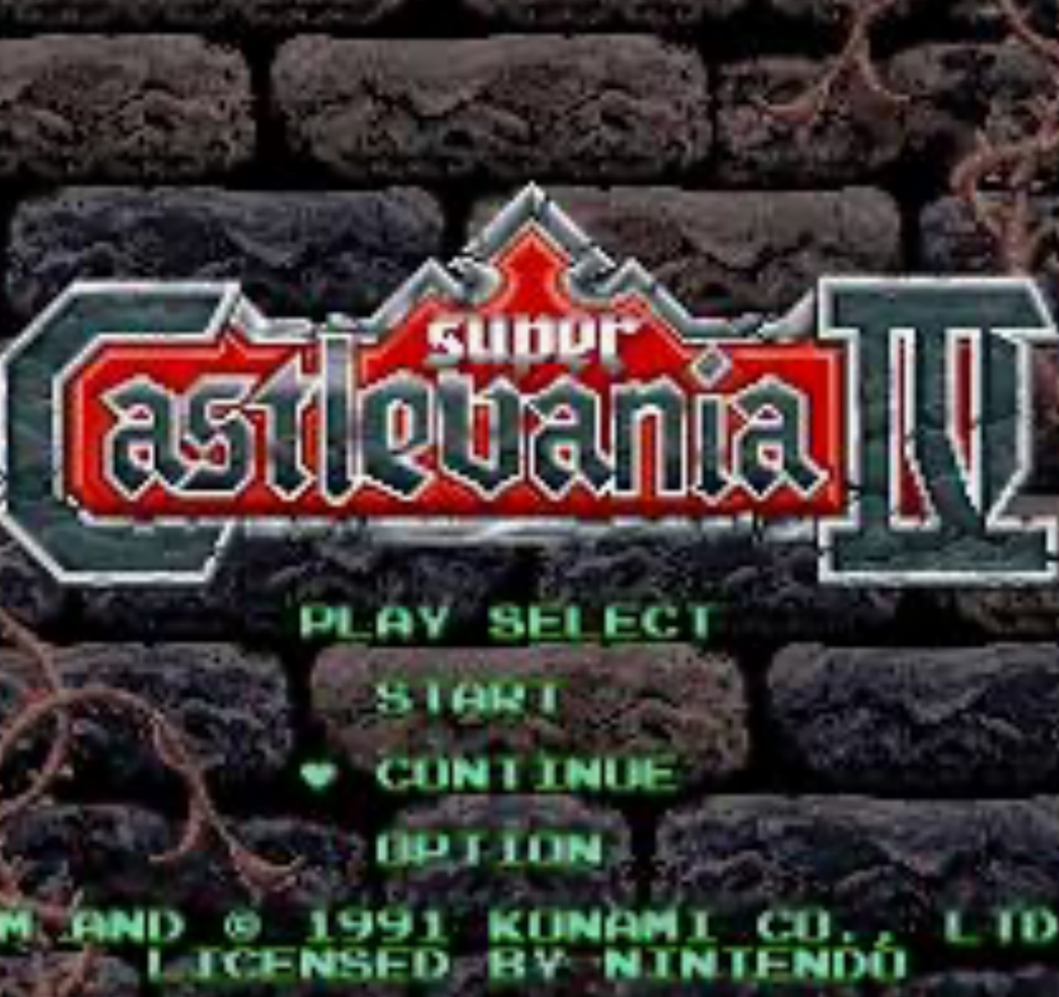 Super Castlevania 4 - SNES - SCN - 2