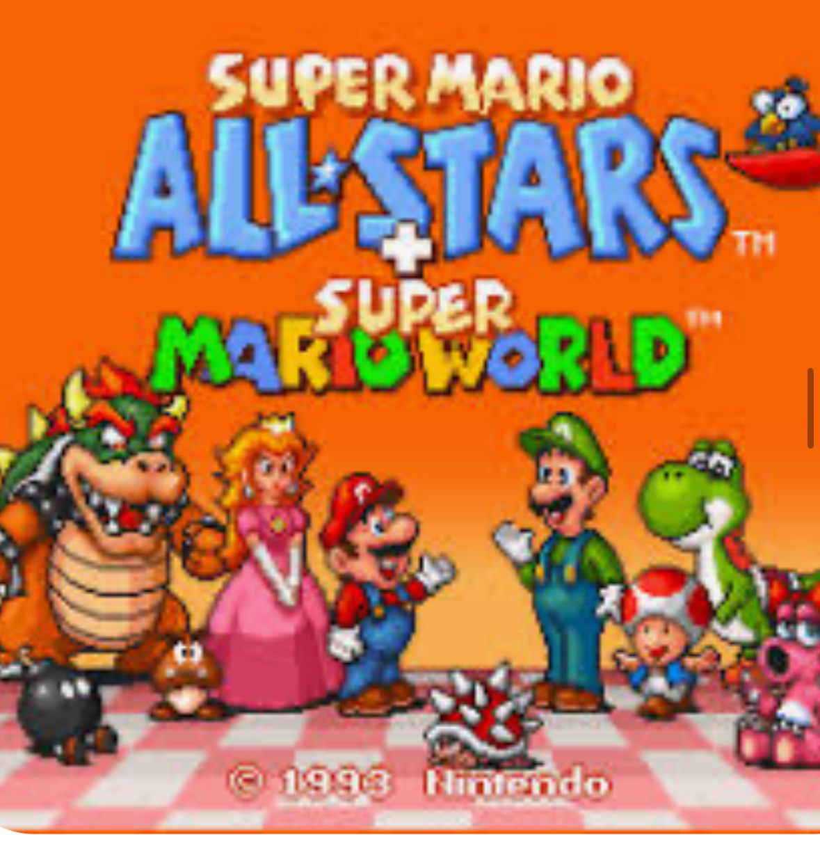 Super Mario World / Allstars 2 i 1 - SNES - 2