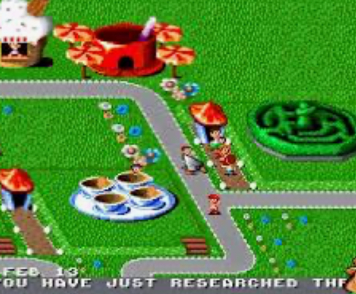 Theme Park - SNES - 2