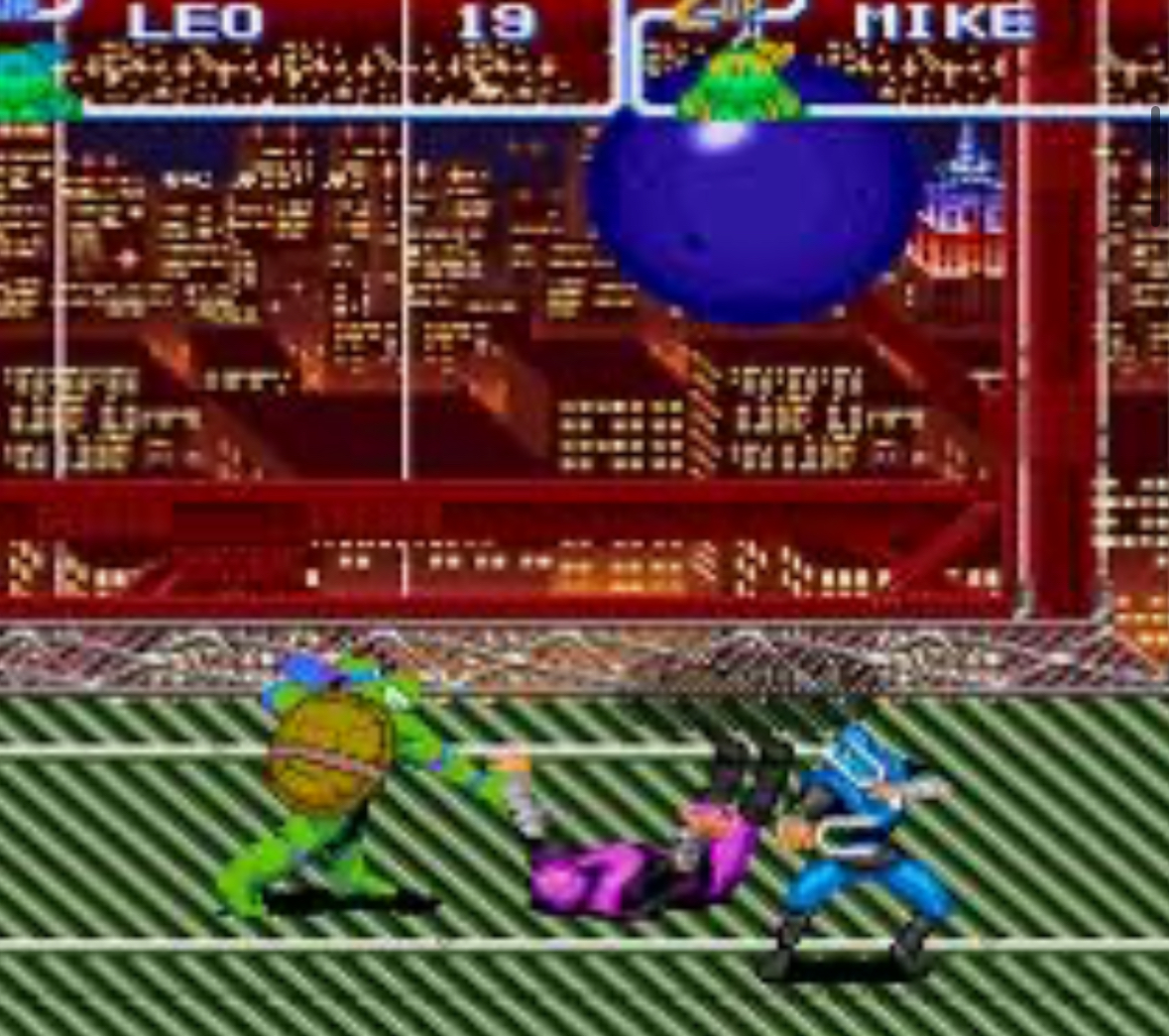 Turtles in Time - SNES - 2