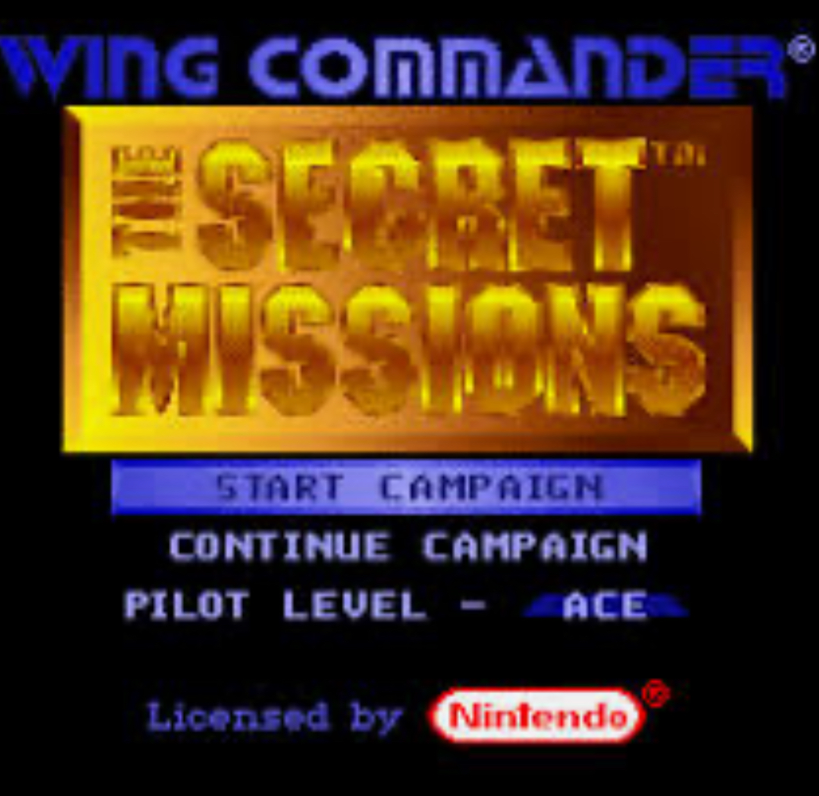 Wing Commander - Secret Missions - SNES - 2
