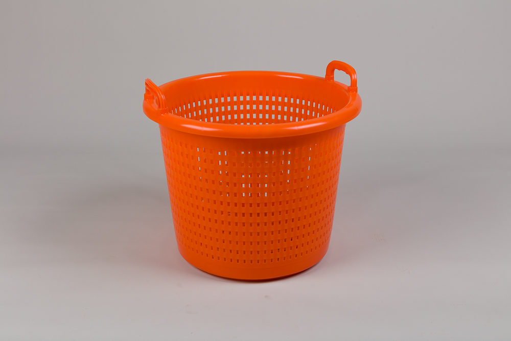 Plastic Basket, 44 Liter, Orange