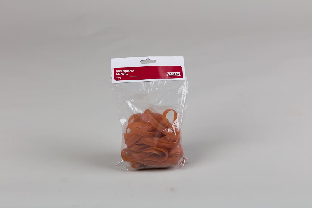 Rubber Bands, Manual, 100 g