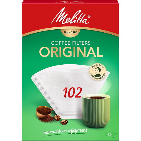 Melitta Original 102, 80 st vita filter