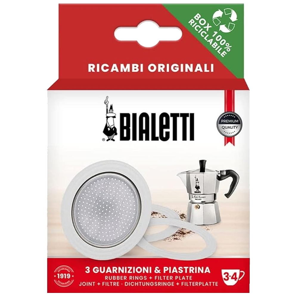 Bialetti Moka Express 3-4 koppar packningsset