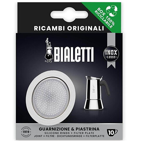 Bialetti Venus 10 cups gasket set stainless coffee makers
