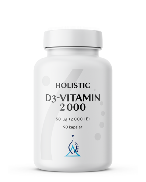 Holistic - D3 - vitamin 2000IE 90 kaps.