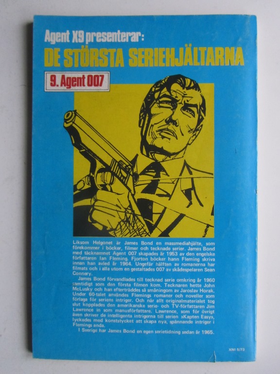 Agent X9 1973 05 Vg+ - 2