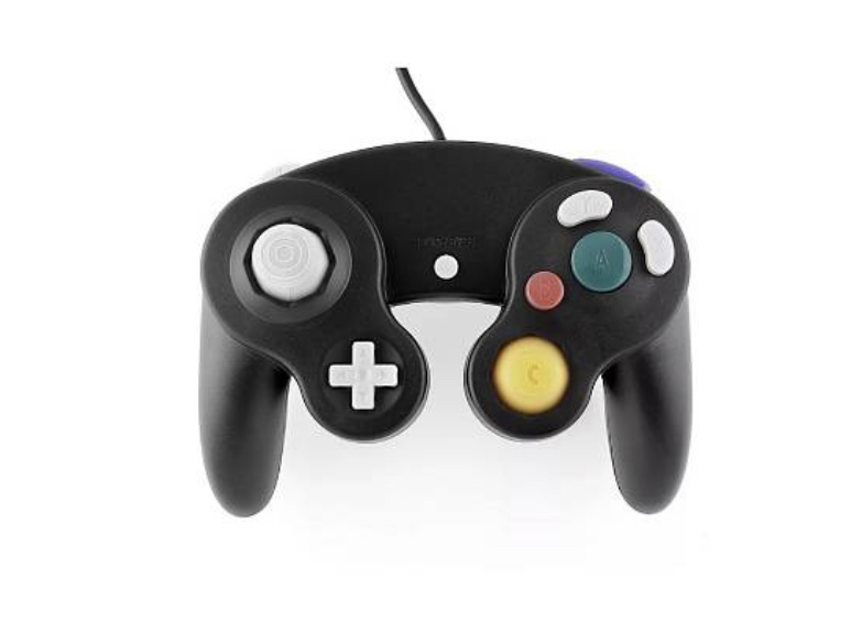 Gamecube handkontroll svart ny