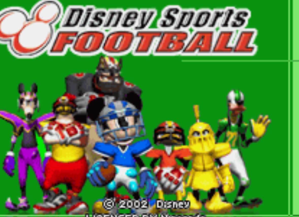 Disney Sports Football - GC - 2