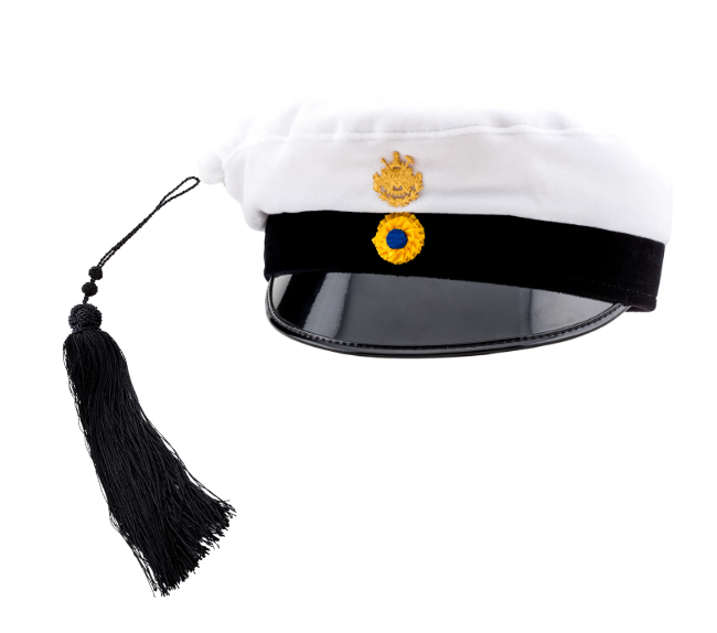 Chalmersmössa vit - 2