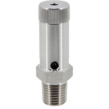 justerbar overtryksventil 1/4" MPT