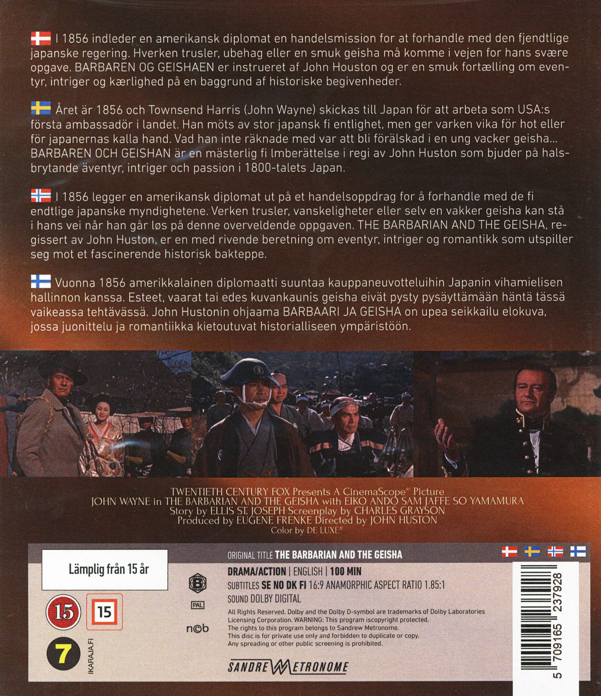 Barbaren Och Geishan (Blu-ray) - 2