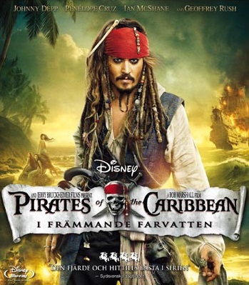 Pirates of the Caribbean - I Främmande Farvatten (Blu-ray)