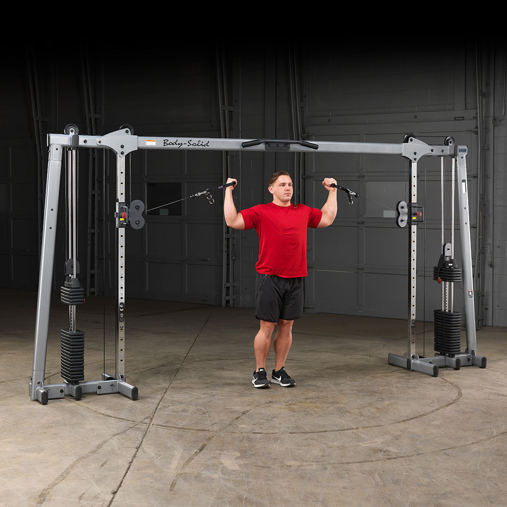 Body-Solid Cable Cross GDCC250, Black - 4