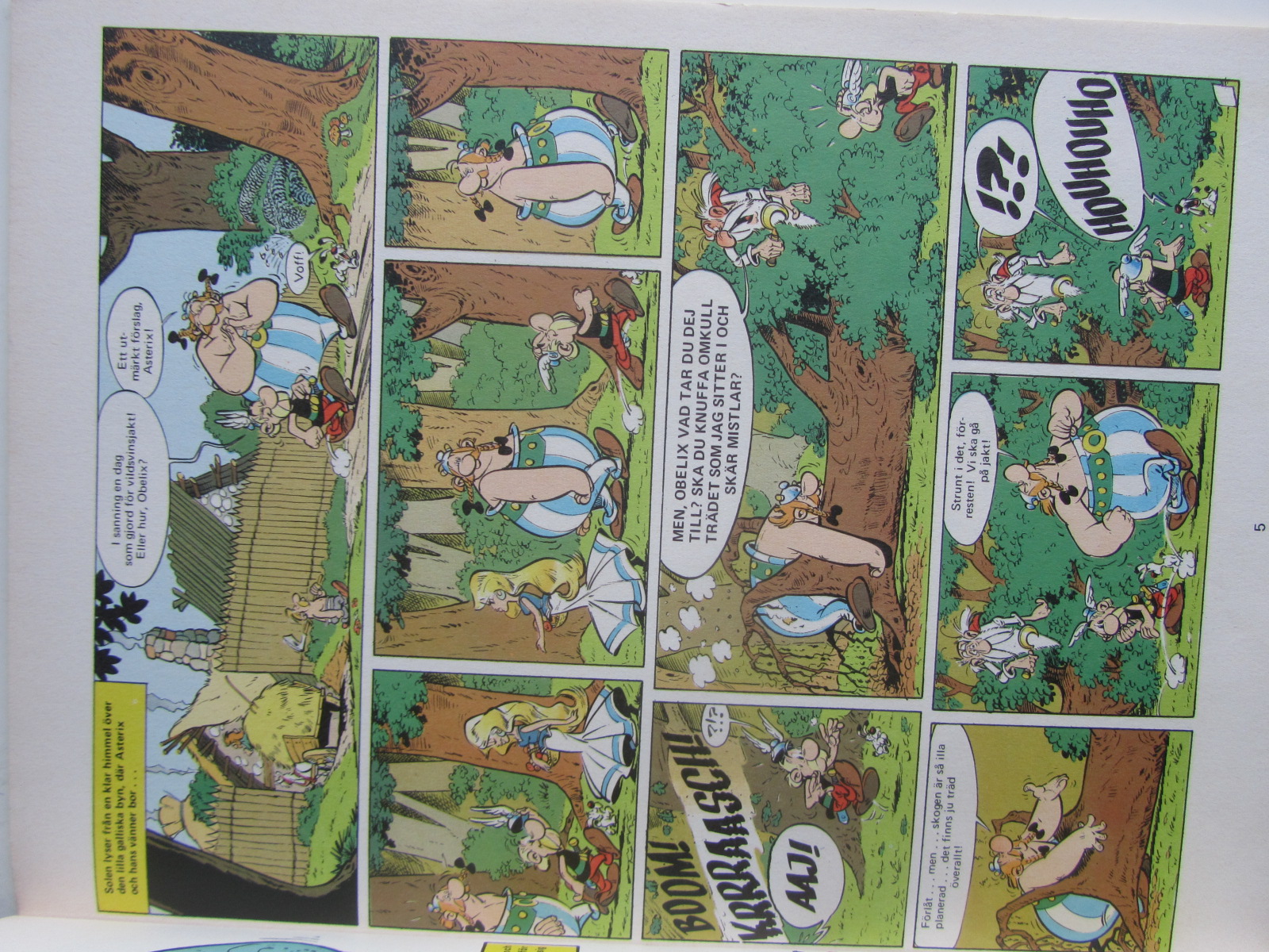 Asterix 06 Asterix drar i fält 1:a upplagan Vg(+) - 3