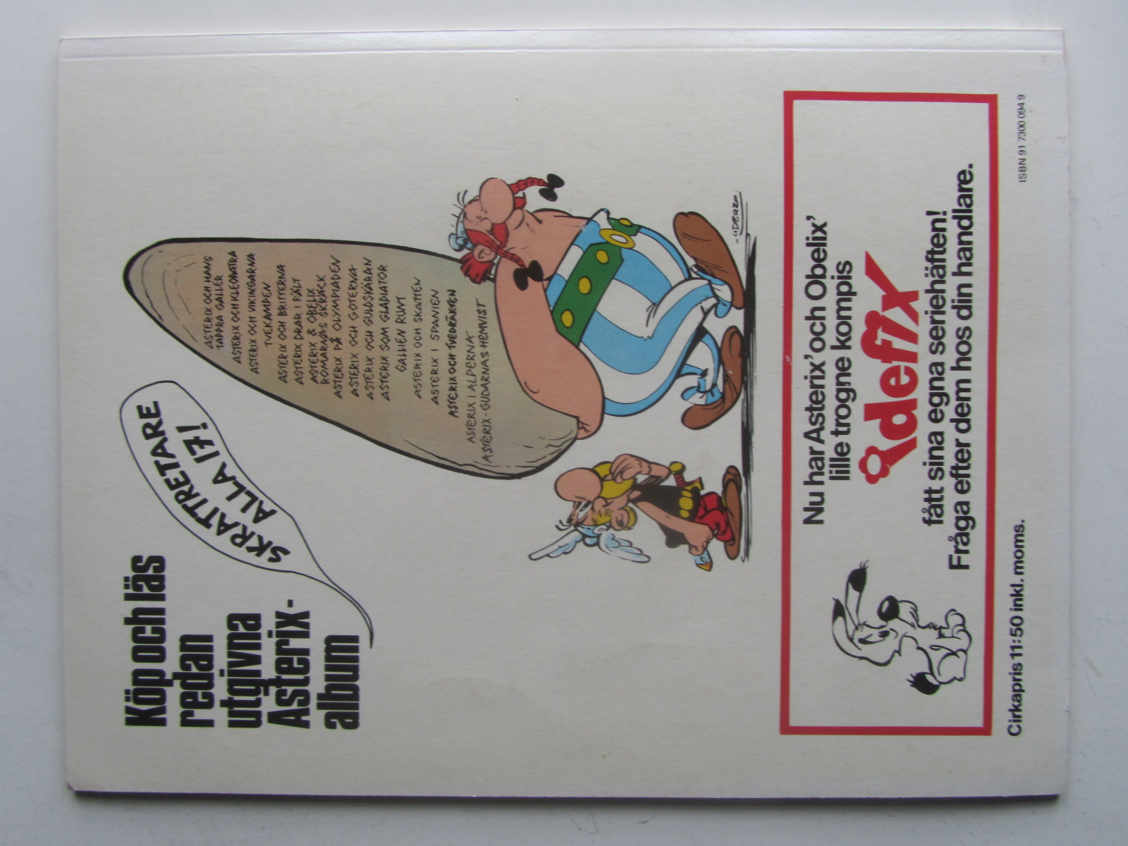 Asterix 18 Caesars lagerkrans 1:a upplagan Vg+ - 2