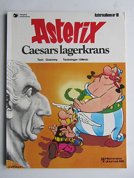 Asterix 18 Caesars lagerkrans 1:a upplagan Vg+