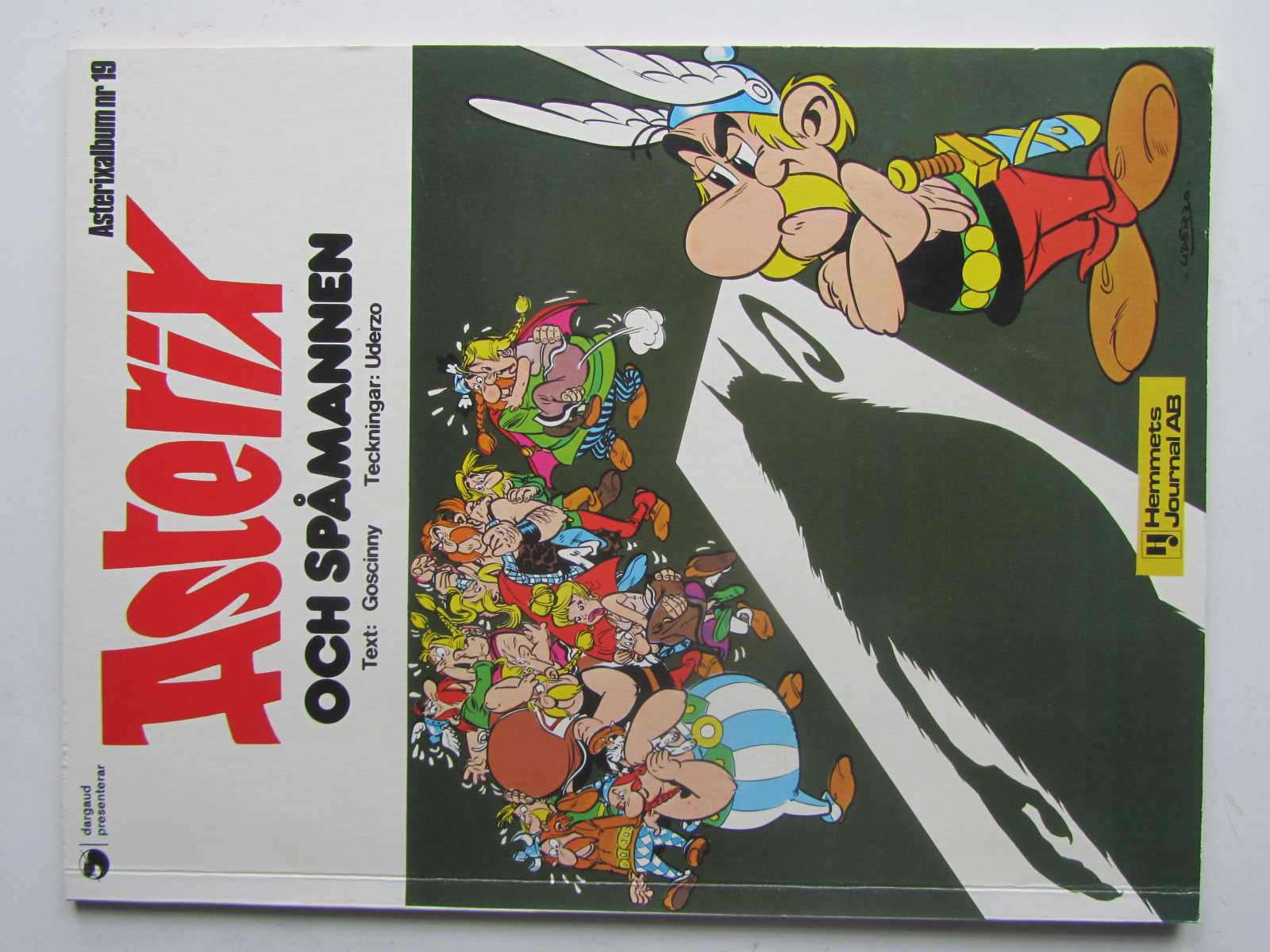 Asterix 19 Asterix och spåmannen 1:a upplagan Fn