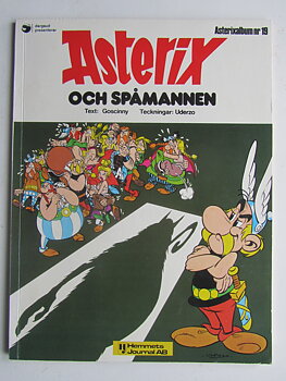 Asterix 19 Asterix och spåmannen 1:a upplagan Fn