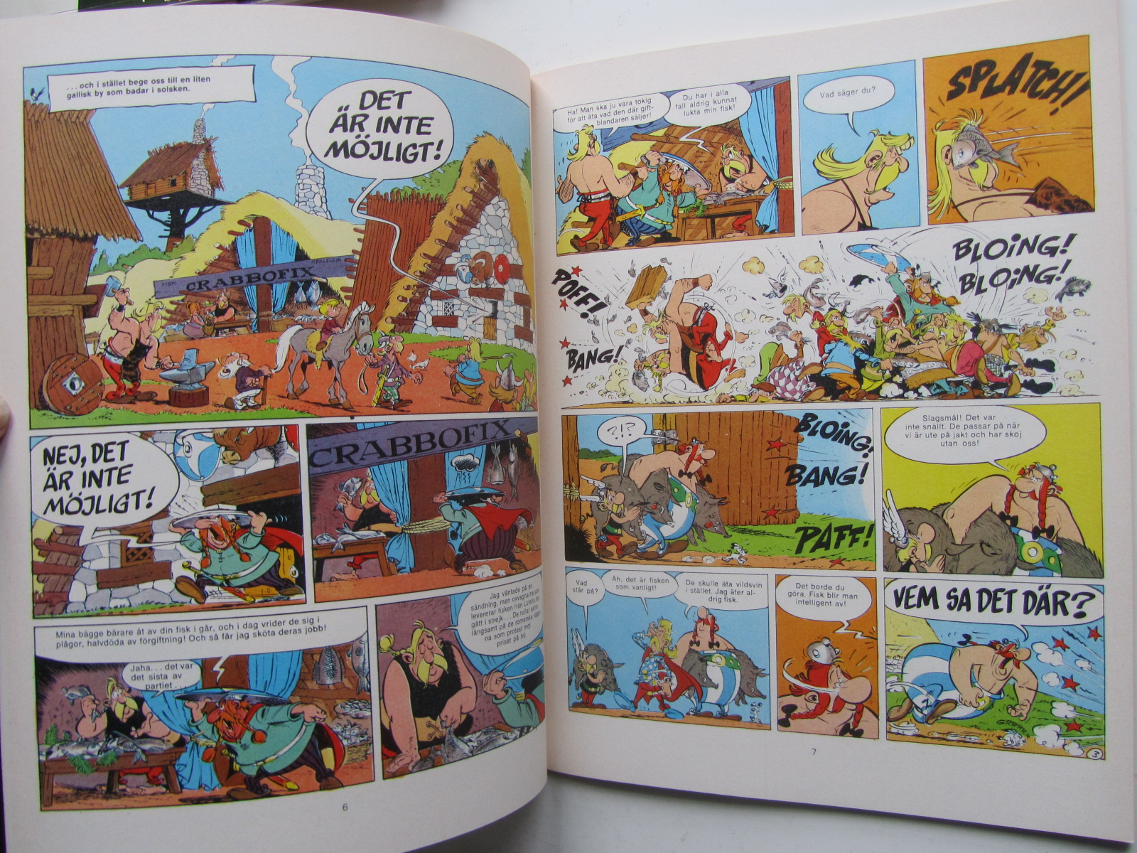 Asterix 22 Resan över Atlanten 1:a upplagan Fn - 3