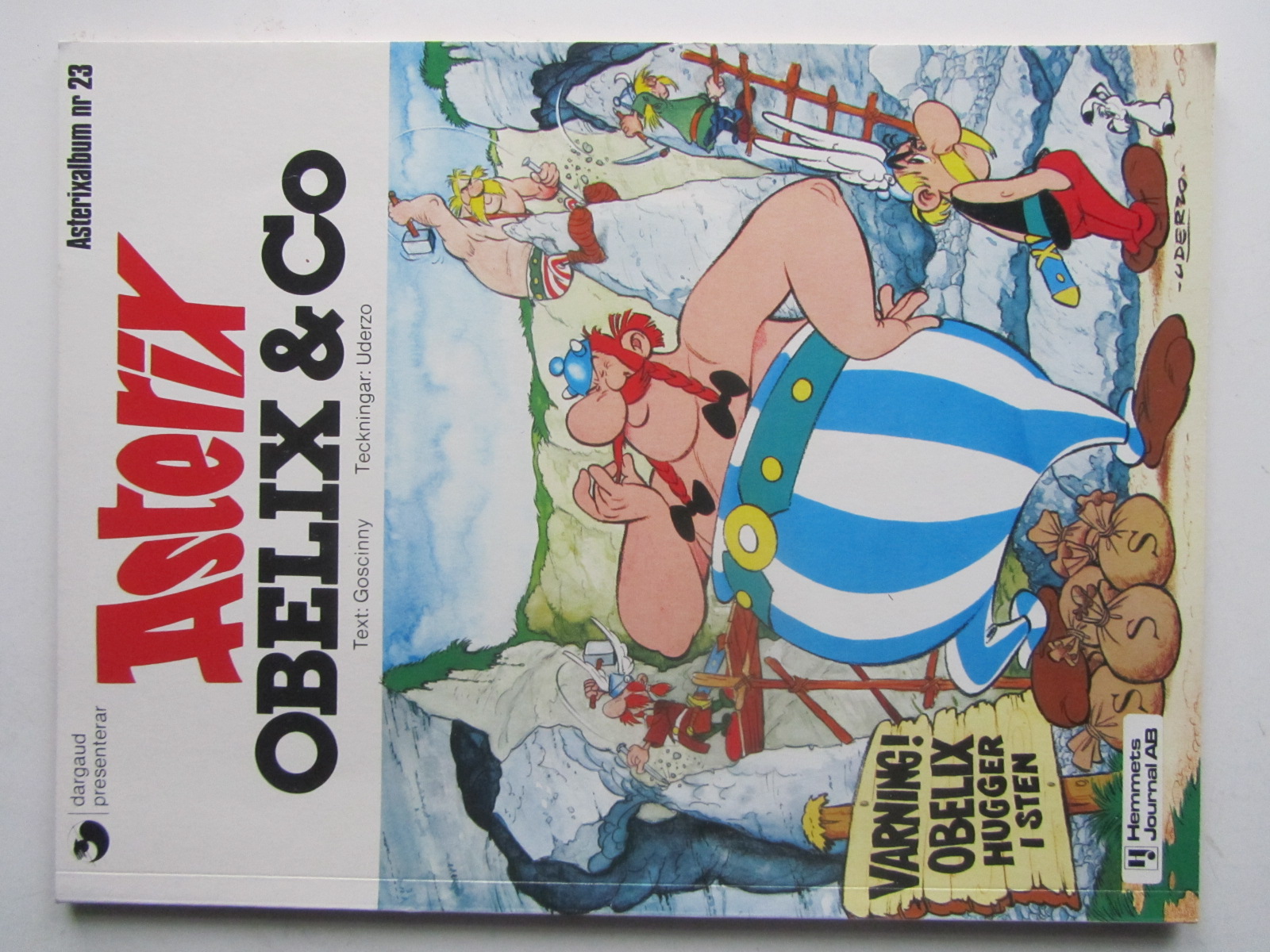 Asterix 23 Obelix & Co 1:a upplagan Fn