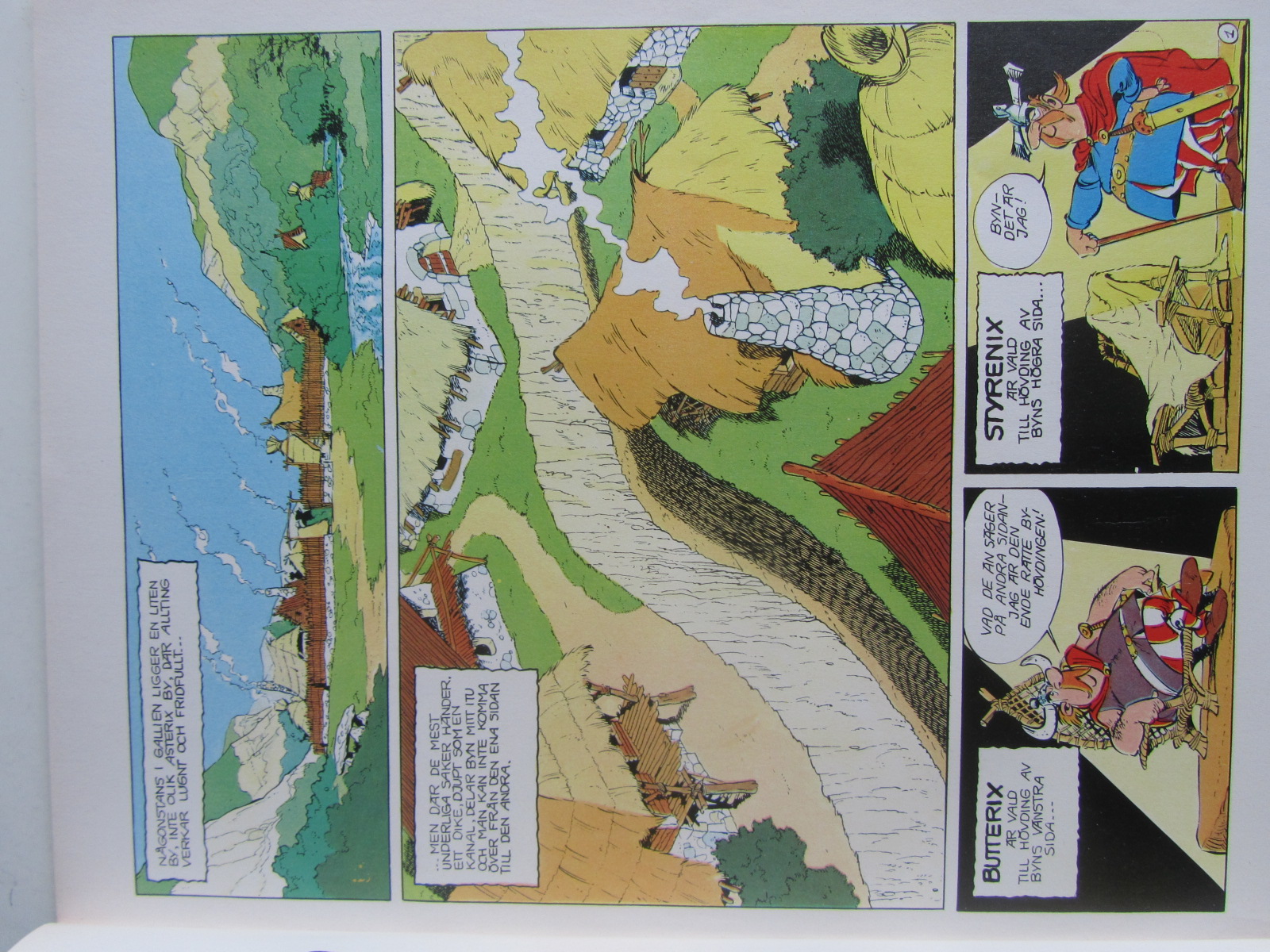 Asterix 25 Det stora bygrälet 1:a upplagan Vg+ - 3
