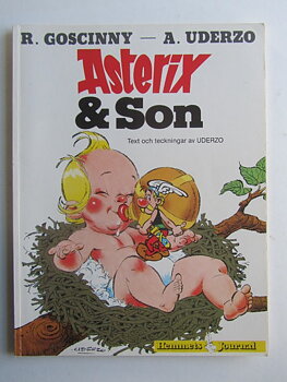 Asterix 27 Asterix & Son 1:a upplagan Vg