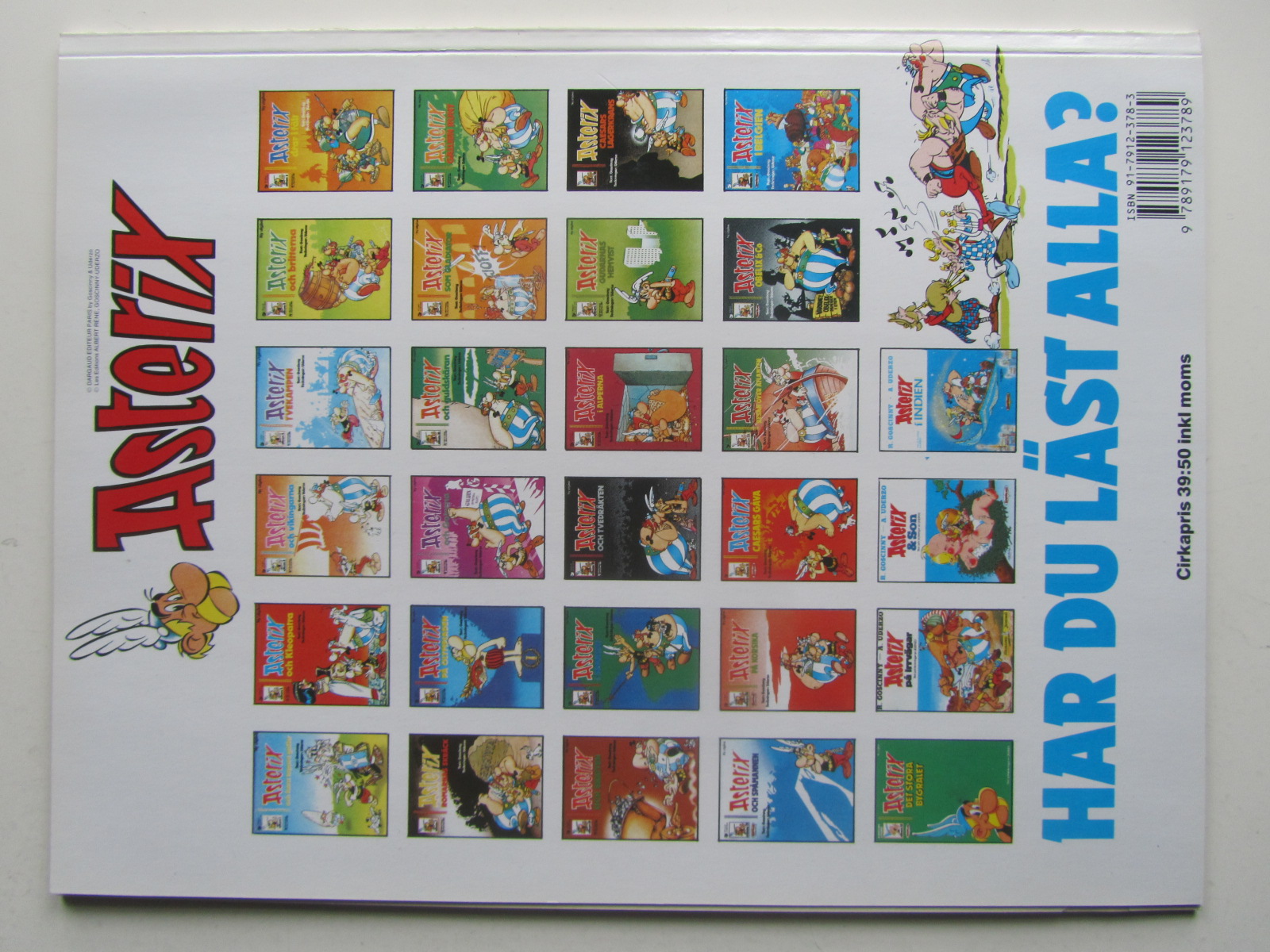 Asterix 29 Rosen och svärdet 1:a upplagan Fn - 2