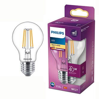 Led normal 4,3W (40w) e27