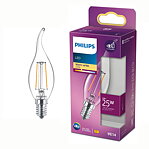 Led kron 2W (25w) e14 böjd