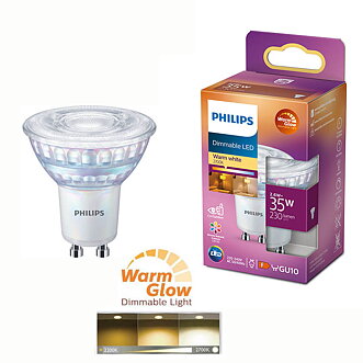 Led spot (35w) gu10 dim wg