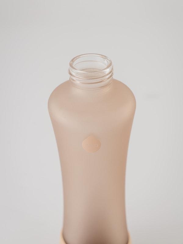 Pink glas vandflaske