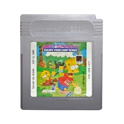Bart Simpsons Escape from Camp Deadly - GB