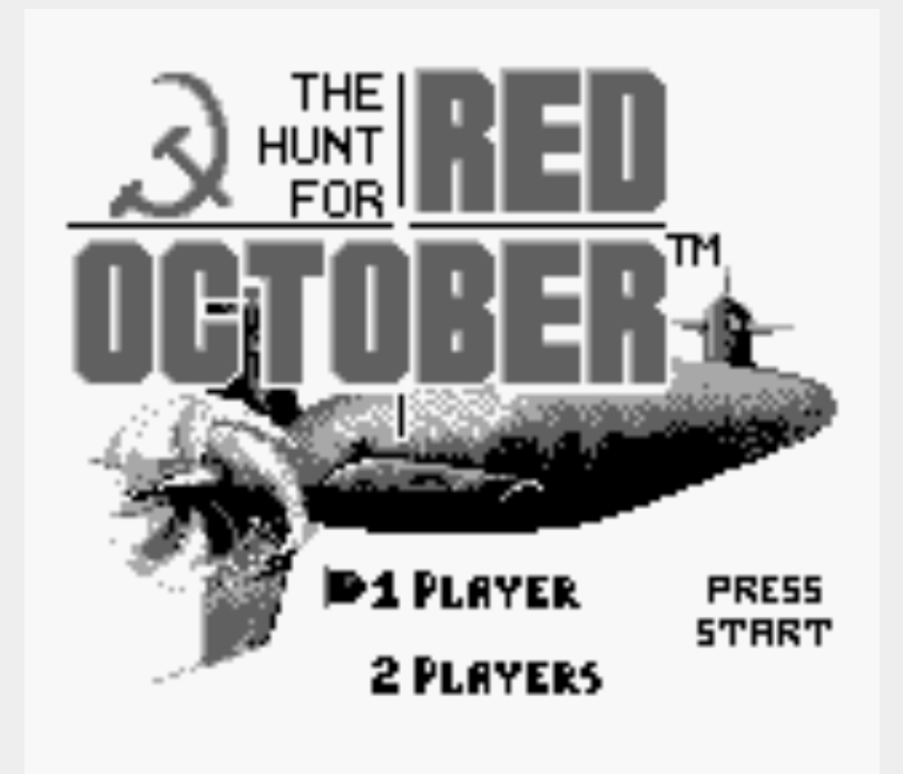 Hunt for Red October, The - GB - 2