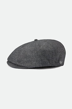 Brixton Brood grey black fiskbensmönstrad