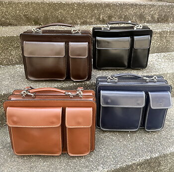 Boxväskan storlek 27x20x11, LITEN -Välj färg: