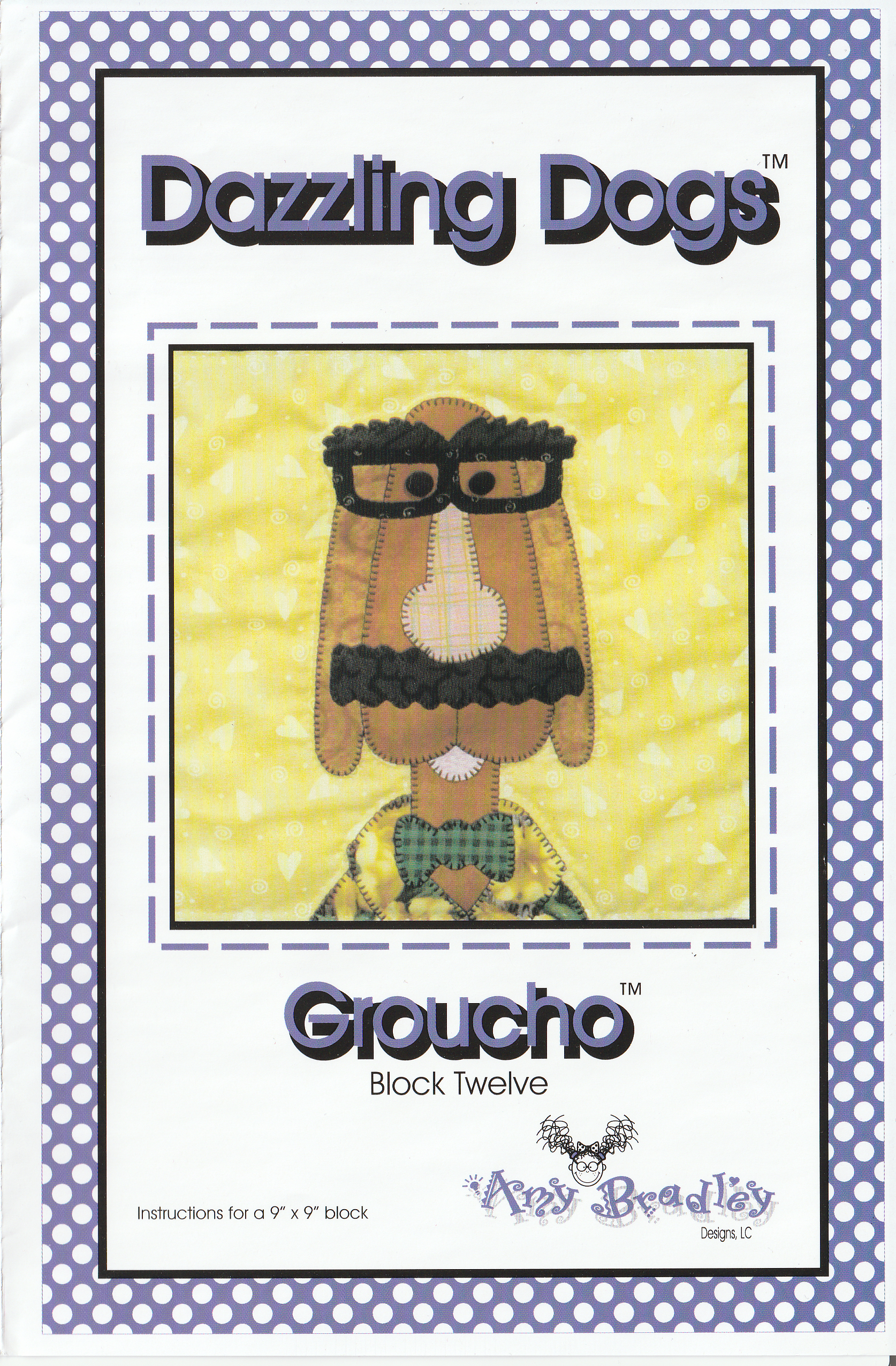 Mönster - Dazzling Dogs - Groucho
