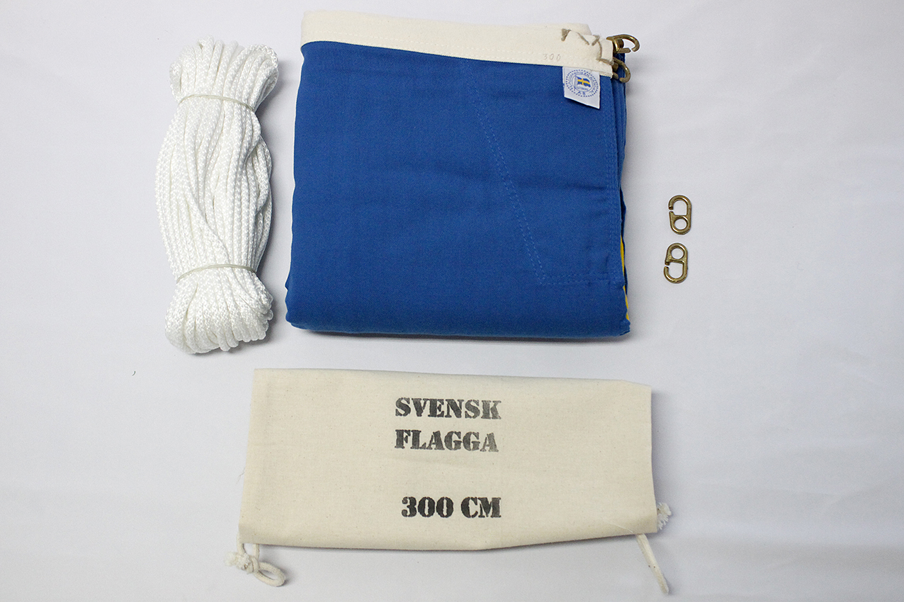 300 cm Flagga Sverige Premium - 3