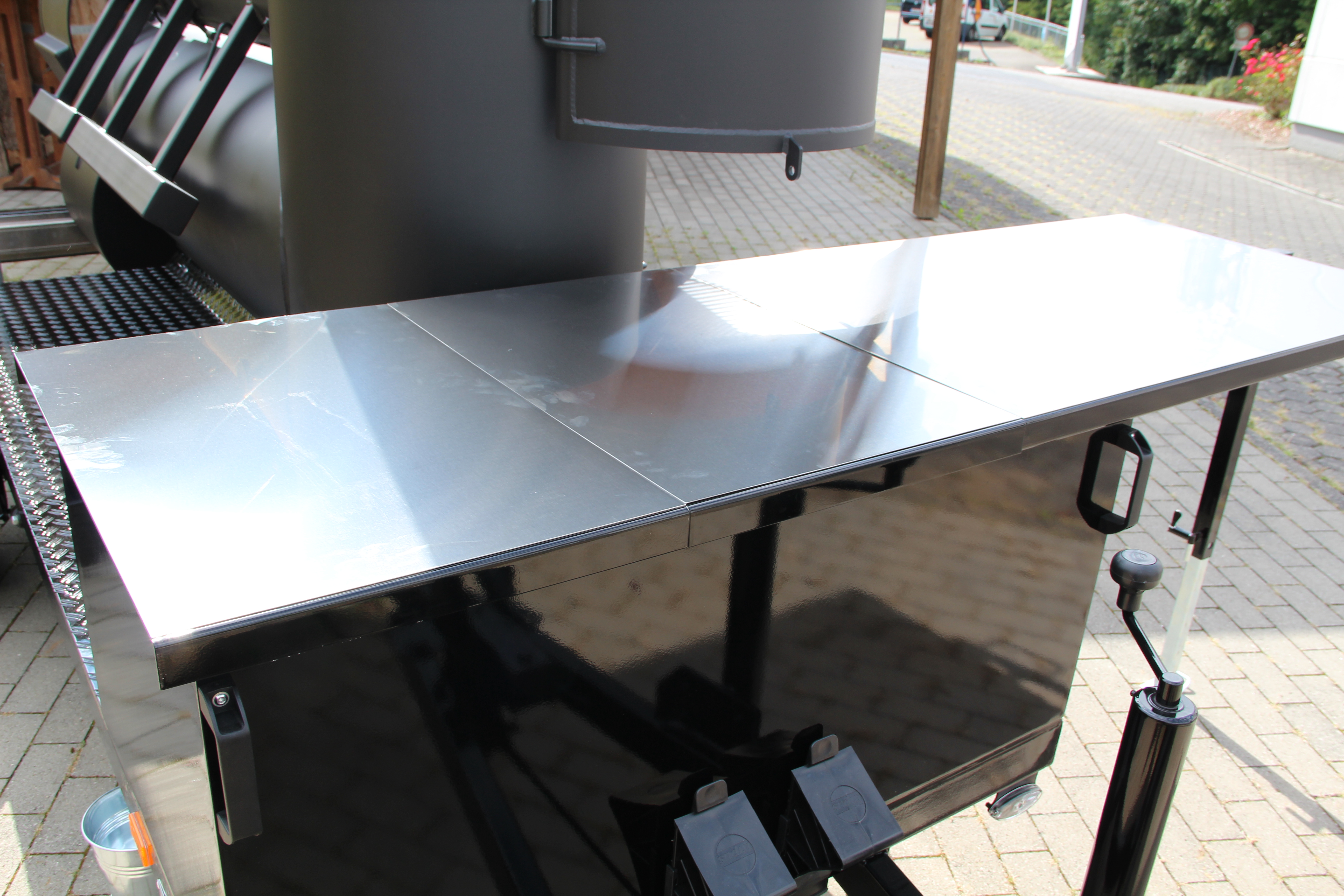 Joe's Barbeque Smoker 24" Extended Catering Trailer - 7