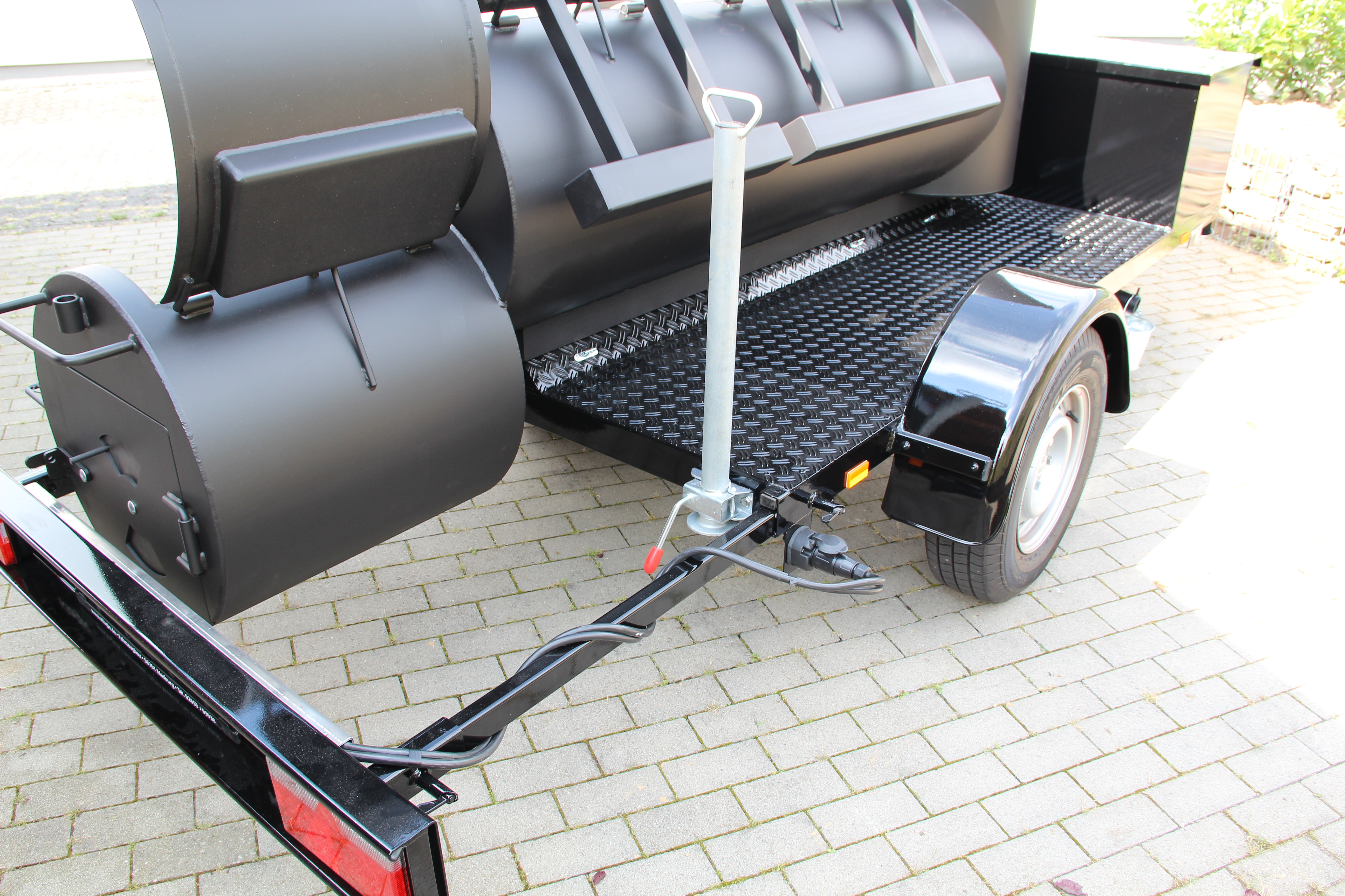 Joe's Barbeque Smoker 24" Extended Catering Trailer - 10