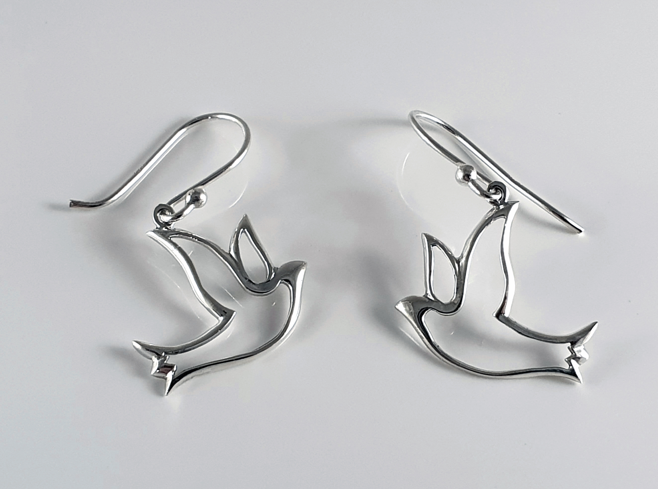 Dove earrings 925-silver