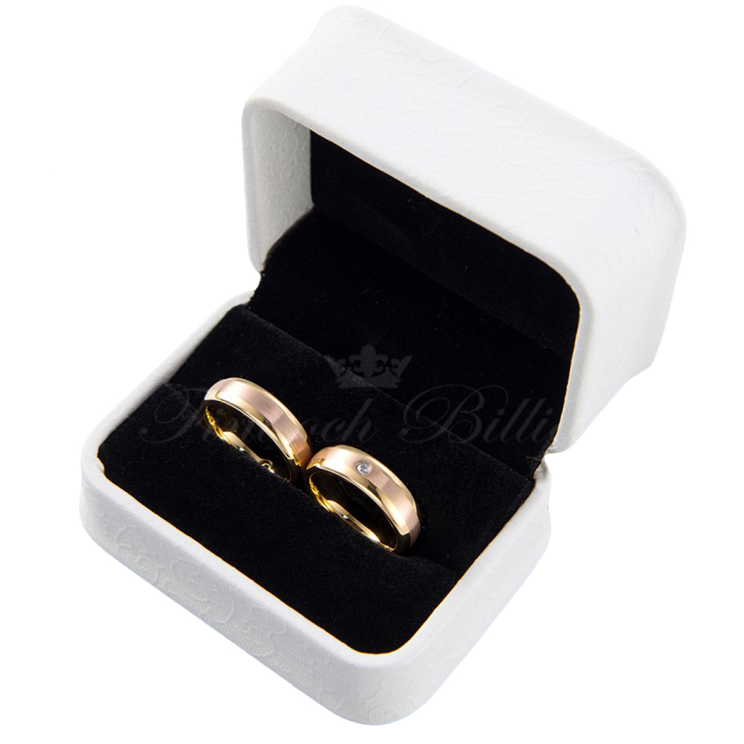Roséline Edition - 18k Forgyldt Tungsten Ring Rosa Guld - 2