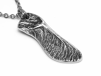 Lönnäsa Halsband, Lönn Smycke i Tenn