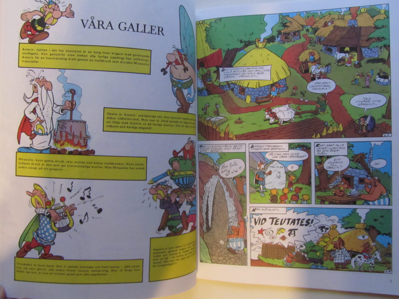 Asterix 10 Asterix och guldskäran 4:e upplagan Fn - 3